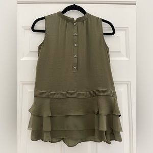 Banana Republic - Flowy Peplum Top/Tunic - Size XXSP